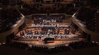 Smetana Rachmaninov Dvořák Andrei Gavrilov Piano Philharmonie Berlin Großer Saal 310116 [upl. by Acirne]