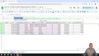 AULA 12  COMO SOMAR PROCV  PROCV  PLANILHAS GOOGLE [upl. by Cox]