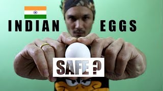 Eating EGGS in India Safe PLASTIC EGGS PIMPLES BODY HEAT [upl. by Lledrac]