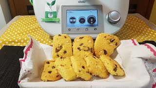 Biscotti di frolla con pinoli e uvetta bimby per TM5 e TM31 [upl. by Aitnis]