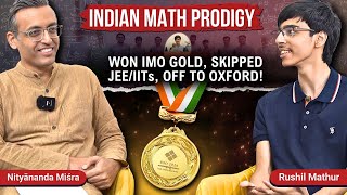 Podcast 06  Indian math prodigy on IMO and JEE  Ft IMO Gold Medalist Rushil Mathur  Eng [upl. by Jedlicka]