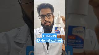 Know Your Medicines  OTRIVIN Xylometazoline for Nasal Congestion [upl. by Ynaffad]