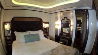 DISNEY FANTASY CRUISE STATEROOM and SUITE TOUR ROY O DISNEY SUITE [upl. by Truitt904]