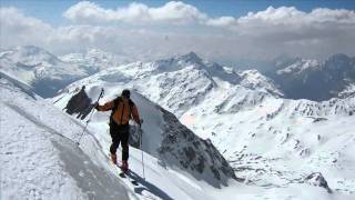 Skitour Suldenspitze  Monte Cevedale  Zufallspitze [upl. by Yllet]