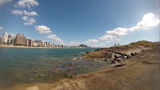 Mergulho na Ilha PituÃ£  ItapoÃ£  Vila Velha  ES 18012015 Nobroo [upl. by Enelym]