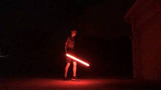 Reenacting Darth Vader vs Ahsoka Tano from Ahsoka S1 Ep5 Shadow Warrior [upl. by Ikoek]