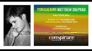 Together Considering Matthew Shepard on Tour Fall 2024 [upl. by Kylen]