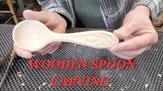 Would you believe how calming it is to carve a spoon Woodcarving ASMR woodmade woodworking [upl. by Seyer423]