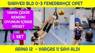 Sarıyer BLD 03 Fenerbahçe Opet Voleybol Maçı 25022024 [upl. by Oigolue]