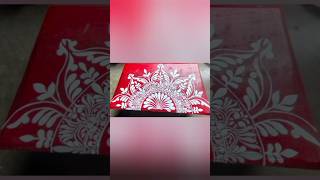 লক্ষ্মী পূজার আল্পনা 🙏Laxmi puja alpona short ytshort vairalsong alponadesign sumisgallery24 [upl. by Odilia]