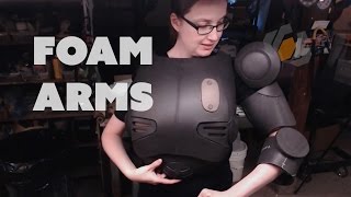 Prop Live  Fallout 4 Assaultron Costume  Upper Arms [upl. by Rexfourd]