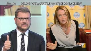 Meloni vs Migliore quotNon ti permettere non sai di che parli Vergognati Stai zitto bugiardoquot [upl. by Steck583]