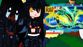 Gojiras reagindo ao Rap do Rayquaza React Gacha [upl. by Strait]