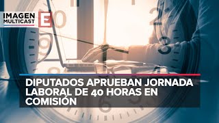 Diputados aprueban reducir jornada laboral a 40 horas semanales [upl. by Neslund35]