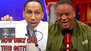 Stephen A Smith EXPOSES Jason Whitlock ❗️Youre a FAT BCH 😳 [upl. by Oster]