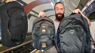 Best Backpack for LongTerm Travel  Osprey Farpoint 70 Backpack Review  Tips [upl. by Enelyahs77]