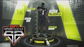 Former Miami TE David Njoku  Sport Science  ESPN [upl. by Latia518]