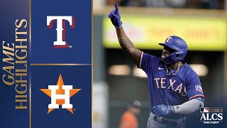 Rangers vs Astros ALCS Game 6 Highlights 102223  MLB Highlights [upl. by Adnaugal]