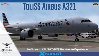 XPlane 11  Toliss Airbus A321 neo  The Volanta Experience [upl. by Arretahs]