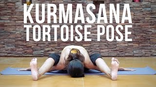 How to do Kurmasana  Tortoise Pose [upl. by Marney]