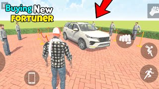 I Purchased a New Fortuner 😱 Car 🚗 in Indian Theft Auto  New Update [upl. by Tteraj426]