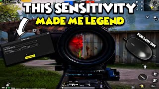 Best Sensitivity For Low DPI Mouse  PUBG MOBILE PC Emulator 60 FPS  HDR Gameloop [upl. by Holzman462]