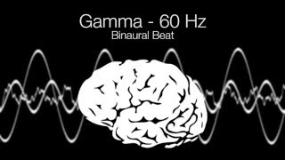 Genius Gamma Binaural Beat  60Hz 1h Pure [upl. by Benjamin910]