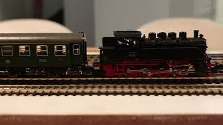 Fleischmann Nscale BR 81 with digital couplers [upl. by Vivianne]