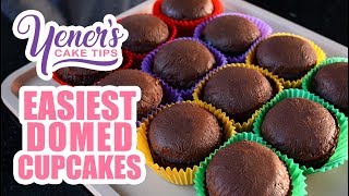 EASIEST DOMED CUPCAKES Tutorial  Yeners Cake Tips with Serdar Yener  Yeners Way [upl. by Steffi]