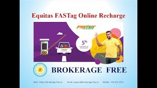 Equitas FASTag Online Recharge Tamil [upl. by Nadruoj]