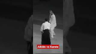 Aikido vs Karate Demonstration [upl. by Selmore]