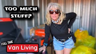 I’ve Got Too Much Stuff “Full Time Van Life” and Jackery 300 plus reveal [upl. by Alya]