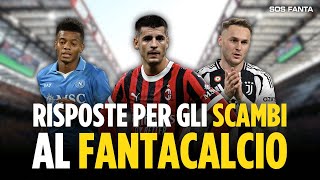 🚨 SPECIALE SCAMBI TUTTE LE RISPOSTE PER IL FANTACALCIO [upl. by Joya594]