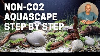 Aquascape step by step  horizon aquatics UK  Oase styleLine 85 2021 [upl. by Nosecyrb252]