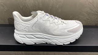 HOKA CLIFTON LS WhiteNimbus Cloud  Style Code 1141550WNCL [upl. by Silyhp]