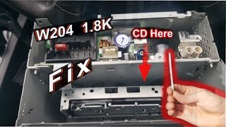 Mercedes C180k W204 Fix CD player [upl. by Arahs]