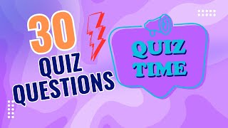 Quiz amp Fun Entertaining Trivia and Challenges for All Ages 001 [upl. by Mattox]