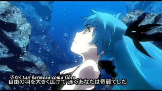 Hatsune Miku  Shinkai Shoujo Deep Sea Girl HD sub español  MP3 [upl. by Nylegna]