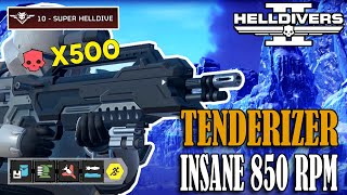 Helldivers 2  This could be the best Assault rifle vs Bugs Super Helldive Difficulty Terminids [upl. by Eirrot]