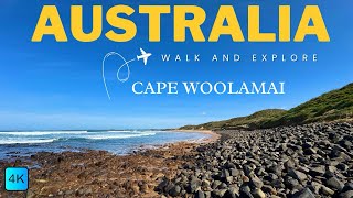 Cape Woolamai Beach Melbourne Australia Explore Melbourne Australia 4K [upl. by Mirielle]