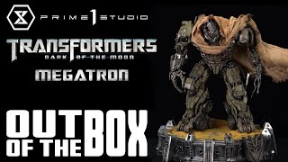 Out of the Box Megatron Transformers Dark of the Moon Statue [upl. by Cired461]