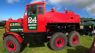 1955 Scammell Explorer 6x6 107 Litre 6Cyl Diesel Heavy Recovery Truck C S Ellis [upl. by Dorran]