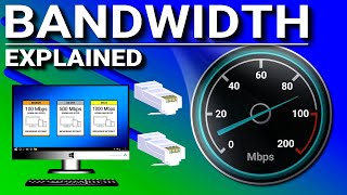 Internet Bandwidth speed Explained [upl. by Vernita]