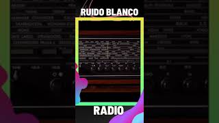 Ruido BLANCO  📻 RADIO ANALÓGICA Shorts [upl. by Cohe839]