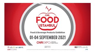 CNR Food İstanbul  Food and Beverage Products Food Processing Technologies Fair [upl. by Jacobs]