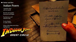 FATHER amp SON Mystery Puzzle Solution  INDIANA JONES amp THE GREAT CIRCLE [upl. by Eelnodnarb900]