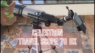 CELESTRON TRAVEL SCOPE 70 DX  Set up and Assembly eternalphoton [upl. by Alimaj753]