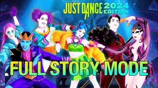 Just Dance 2024 Edition FULL STORY MODE quotDance With The Night Swanquot [upl. by Rennat]