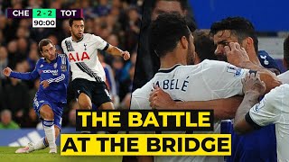 Chelsea 22 Tottenham Highlights  THE BATTLE AT THE BRIDGE [upl. by Enaek]