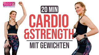 Cardio  Strength I FULL BODY WORKOUT I No repeats I Warm up  Cool down included [upl. by Chien]